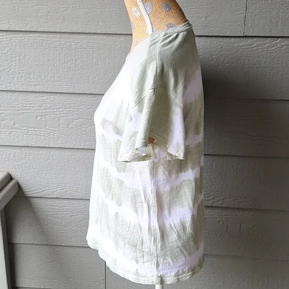 Aritzia T.la tie dye short sleeve tee oversized XS Martha flutter tee - Picture 5 of 9